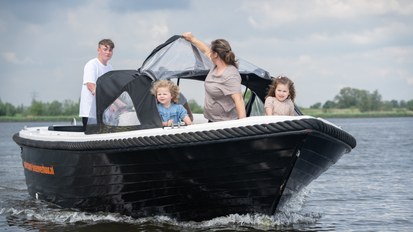 Sloep huren Biesbosch - 8 personen | Watersport Botenverhuur